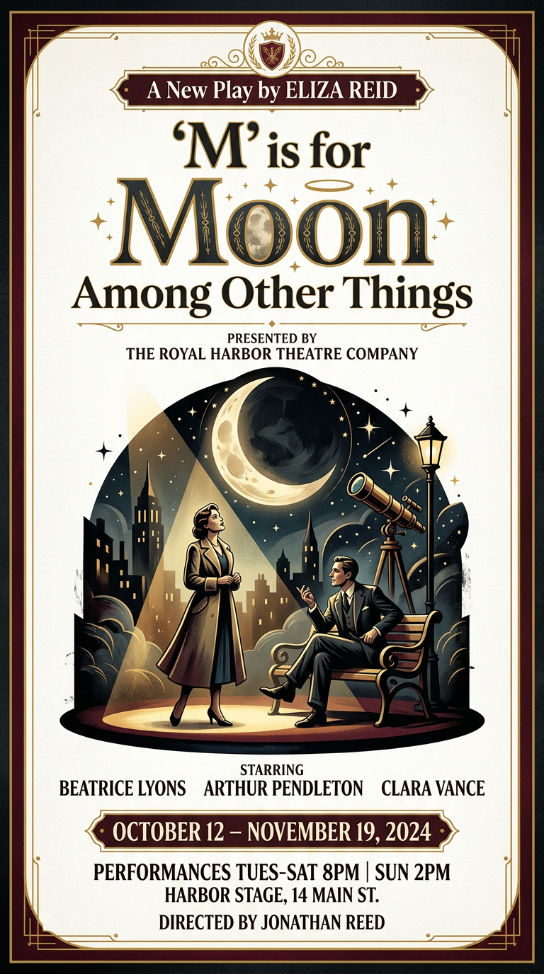 'M' is for Moon Among Other Things